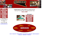 Desktop Screenshot of icsclaims.net
